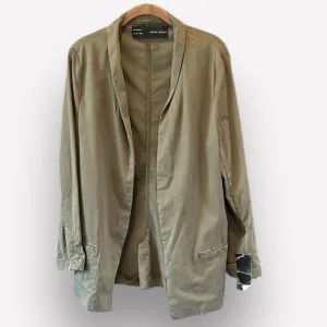 NWT ZARA Army Green Lightweight XL Coat | Office, Coastal Grandma, Dark Academia