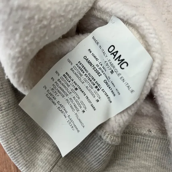 OAMC Kunsthalle Sweatshirt, XL