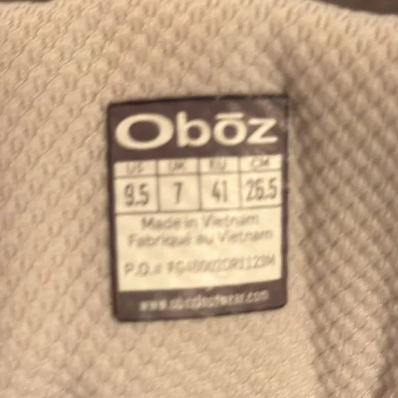 Oboz Boots