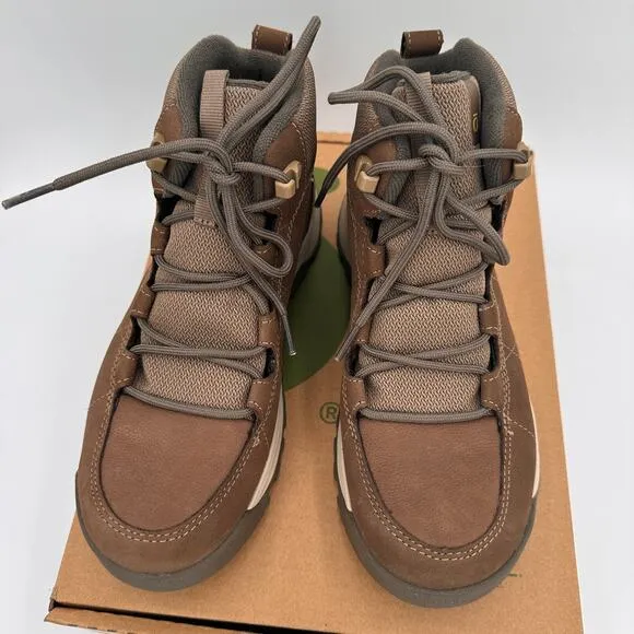 Oboz Women's Brown Cedar Mid Insulated B-Dry Waterproof Lace Up Boots New Size 8