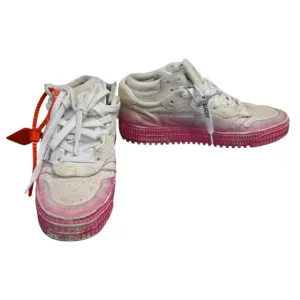 OFF-WHITE 3.0 Trainers Pink Ombre Chunky Sneakers Size 38