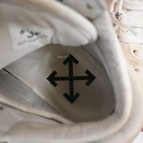 OFF-WHITE 3.0 Trainers Pink Ombre Chunky Sneakers Size 38