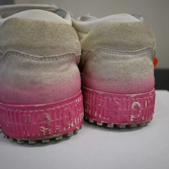 OFF-WHITE 3.0 Trainers Pink Ombre Chunky Sneakers Size 38
