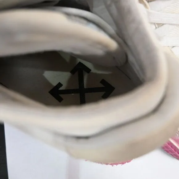 OFF-WHITE 3.0 Trainers Pink Ombre Chunky Sneakers Size 38