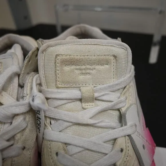 OFF-WHITE 3.0 Trainers Pink Ombre Chunky Sneakers Size 38