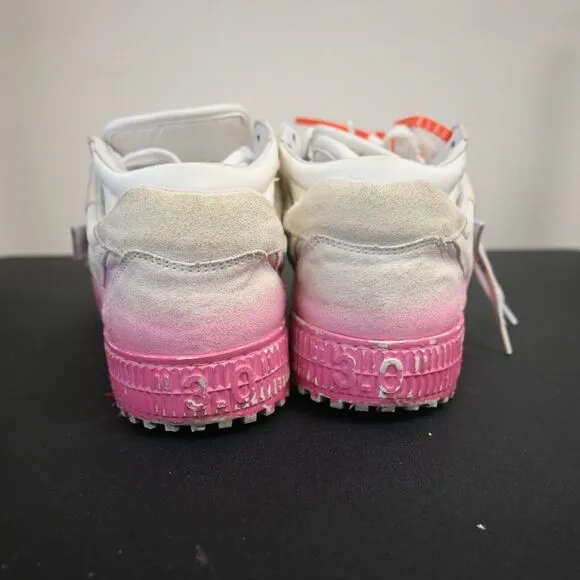 OFF-WHITE 3.0 Trainers Pink Ombre Chunky Sneakers Size 38