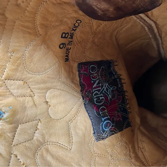 Old Gringo Golondrita Boot Volcano Floral Leather Cowboy Cowgirl
