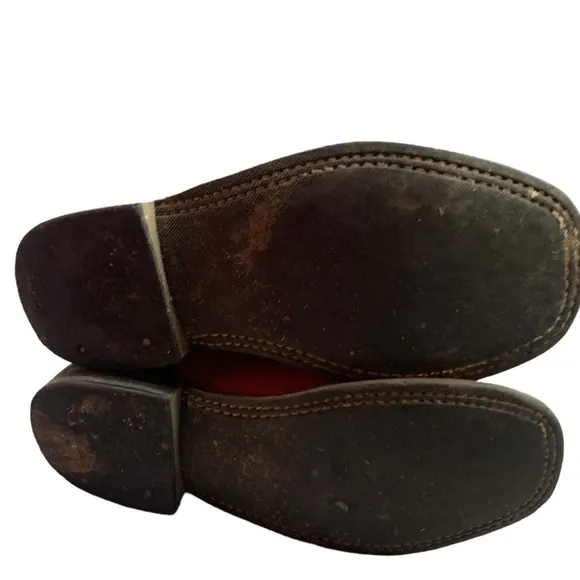 Old West Childrens' Corona Calfskin Cowboy Boots - Square Toe