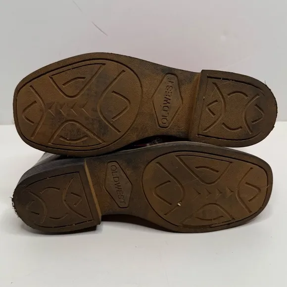 Old West Square Toe Western Boots