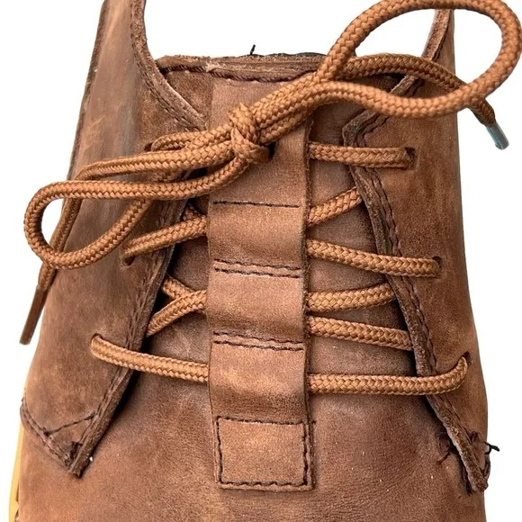 Oliberte’ Men’s Brown Leather Lace Comfort Shoes from Africa Size 46 / U…