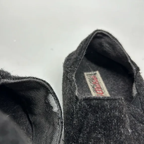 Olukai Moloa Hulu Slip On Slippers House Shoes Wool Blend Gray Men’s Size 9