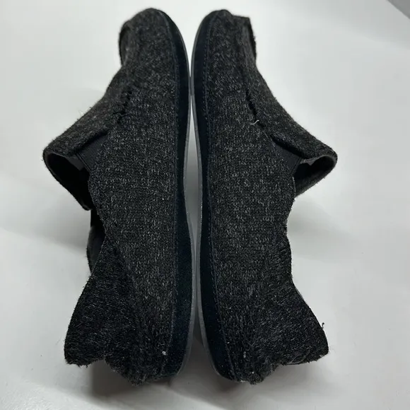 Olukai Moloa Hulu Slip On Slippers House Shoes Wool Blend Gray Men’s Size 9