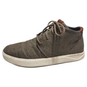 Olukai Nānā Hele Wai‘apo Water-Resistant Gray High Top Sneakers Men's Size 8