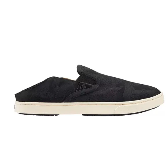 OluKai Women's Pehuea Pa'i Shoes in Lava Rock Black Size 6