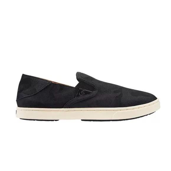OluKai Women's Pehuea Pa'i Shoes in Lava Rock Black Size 6