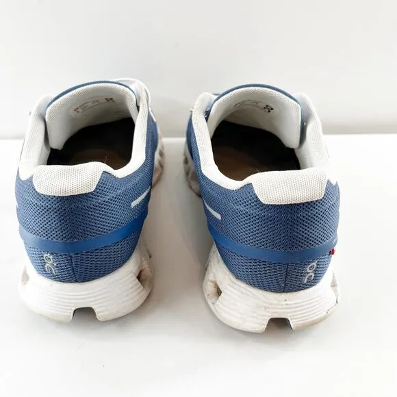On Cloud 5 Breathable Mesh Lace Up Running Shoes Sneakers Blue White 9