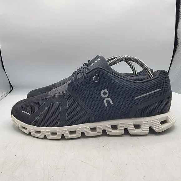 On Cloud 5 Womens 10 Black Sneaker Shoes Running Walking Casual Athletic Comfort