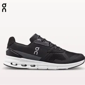 On Cloud Cloudrift Men’s Shoes Black White Size 11.5 Sneakers Breathable Lace Up