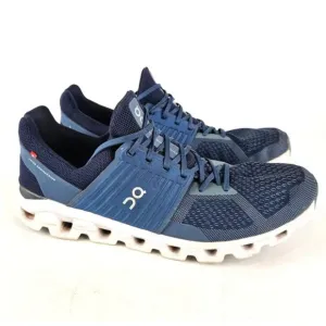 On Cloud Mens Cloudswift Blue Running Shoes Comfort