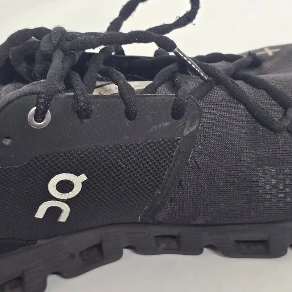 On Cloud X 3 Mens Sz 12 Black Running Shoes Sneakers 60.98705 Swiss Engineering