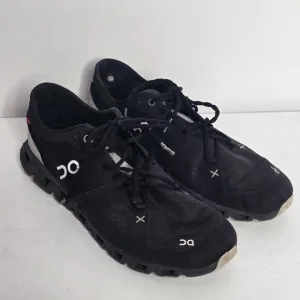 On Cloud X 3 Mens Sz 12 Black Running Shoes Sneakers 60.98705 Swiss Engineering