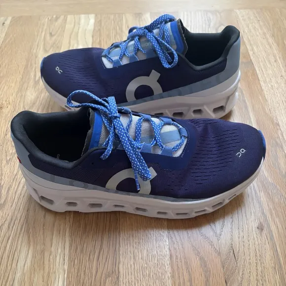 On Cloudmonster Running Breathable Comfort Acai Lavender Sneakers Women Size 11