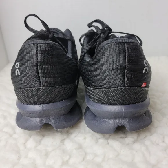 On Cloudsurfer Mens  Shoes Black Running Walking Trainer Sneaker Comfort