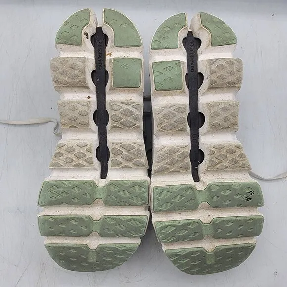 On Cloudswift 3 Womens Size 8 White Green Shoes Running Walking Sneaker Comfort