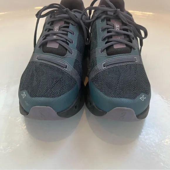 ON RUNNING CLOUDGO Mens Shoes Size 10W Storm Magnet Black Blue Running Shoes