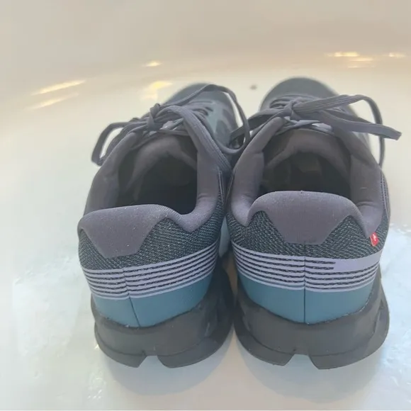 ON RUNNING CLOUDGO Mens Shoes Size 10W Storm Magnet Black Blue Running Shoes