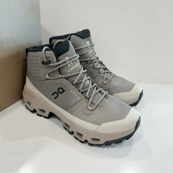 On Running Men's Cloudrock Mid Waterproof Sneaker Boots