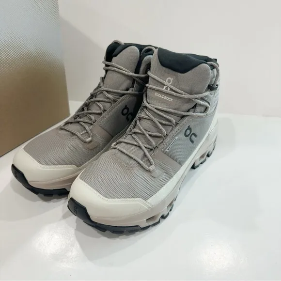 On Running Men's Cloudrock Mid Waterproof Sneaker Boots