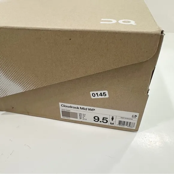 On Running Men's Cloudrock Mid Waterproof Sneaker Boots