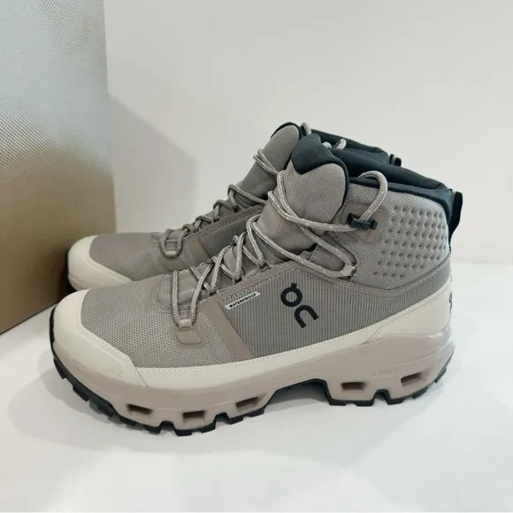 On Running Men's Cloudrock Mid Waterproof Sneaker Boots