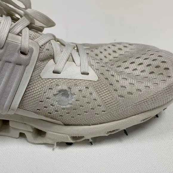 On Running/On Cloud, Women's White Athletic Shoes, Size W8.5,