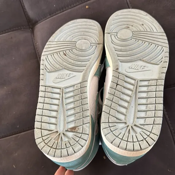 Open to offers Air Jordan High OG Sneakers in Teal and White