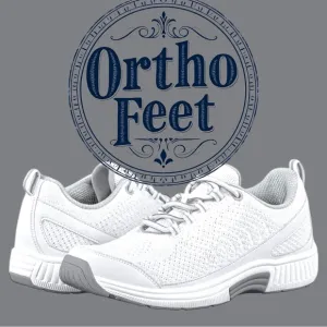 Ortho feet women’s White Athletic Shoes. Ntn