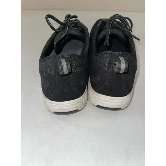 OrthoFeet 619 Shoes Black Athletic Comfort Walking Diabetic Mens 11.5