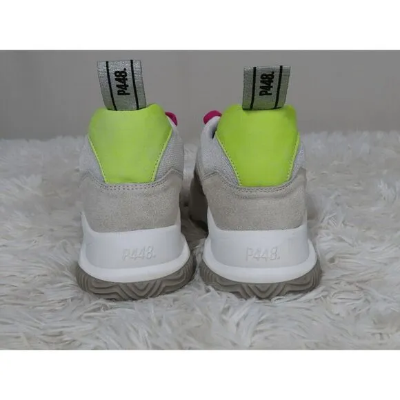 P448 Luke Dogma - White Chunky Sneakers Size 39/8.5US