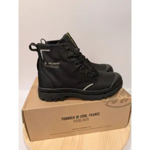 Palladium Pampa Lite Recycled Waterproof Unisex Boots Mens 4 Womens 5.5 Black