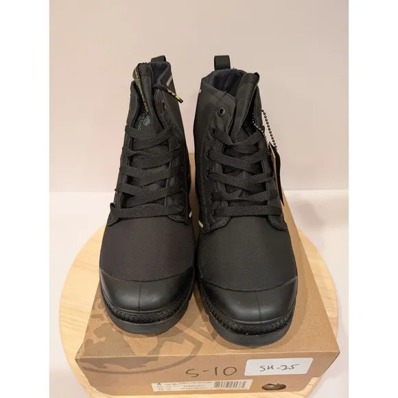 Palladium Pampa Lite Recycled Waterproof Unisex Boots Mens 4 Womens 5.5 Black