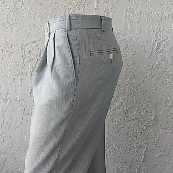 Paul Fredrick 100% Pincord Men's Luxury Slacks