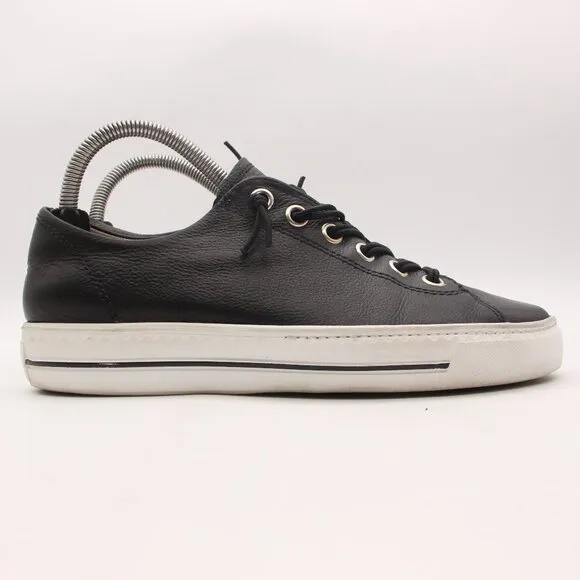 Paul Green Hadley Shoes Women's UK 6 Black Leather Comfort Sneakers