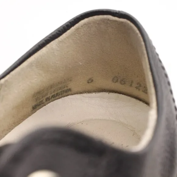 Paul Green Hadley Shoes Women's UK 6 Black Leather Comfort Sneakers