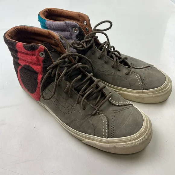 Pendleton by Vans Taka Hayashi Saddle Sk8 Huarache Sneakers - Size 11 - G79-4