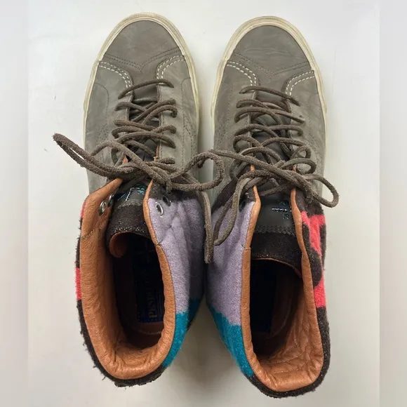 Pendleton by Vans Taka Hayashi Saddle Sk8 Huarache Sneakers - Size 11 - G79-4