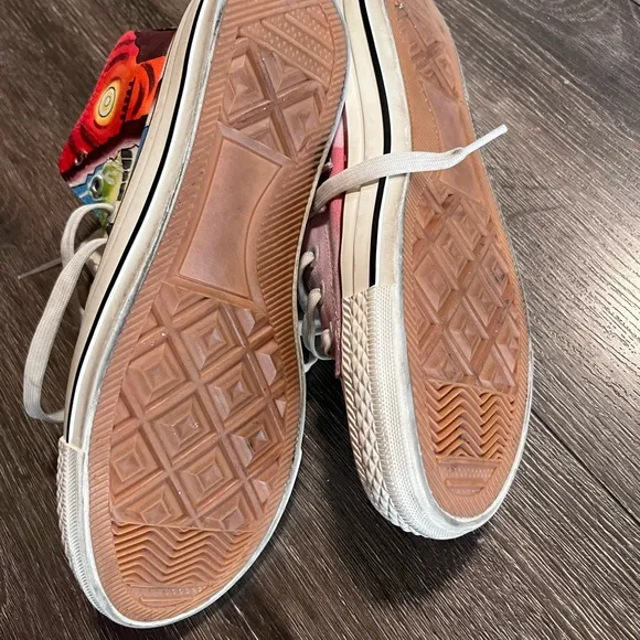 Percy Jackson Custom High-Top Sneakers with Colorful Art work size 9