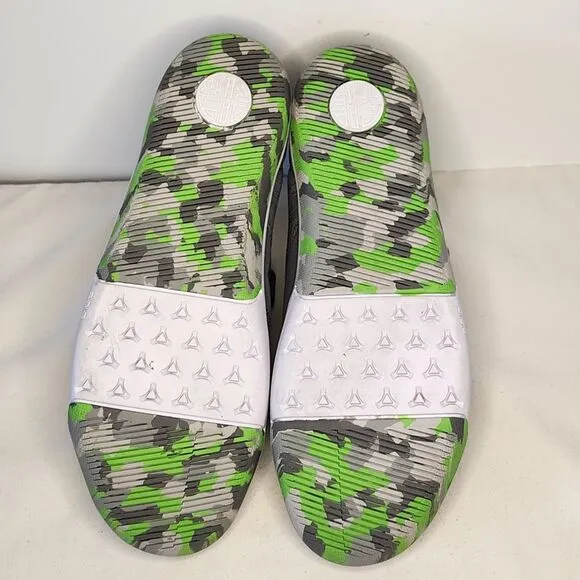 Plae Larkin Gray Velcro Sneakers Athletic Comfort Walking Shoes Size 39 EU
