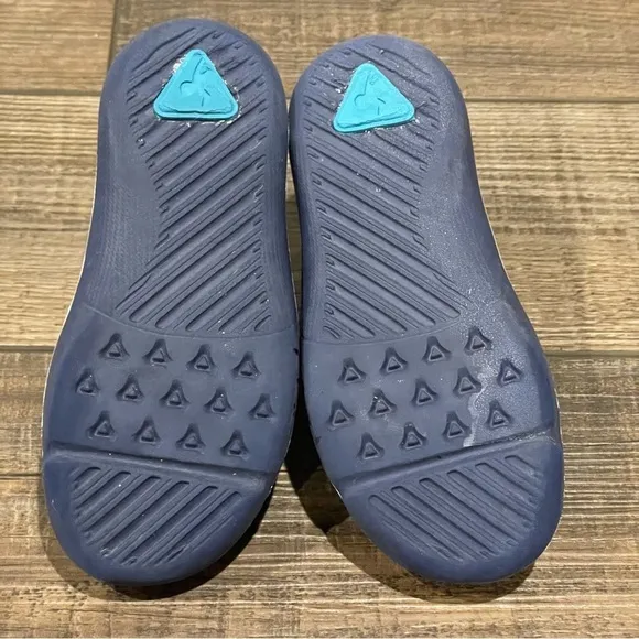 Plae Mimo Shoes Toddler Water Slip On Sneakers Navy Blue Comfort Straps Size 10