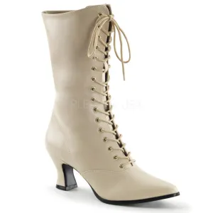 Pointed Toe High Heel Lace Up Boots